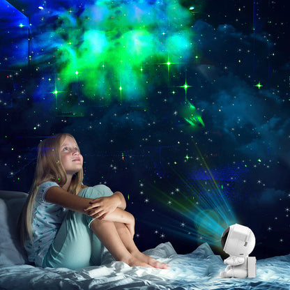Astronaut Galaxy Star Projector – 17 Lighting Modes