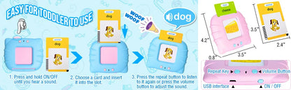 Talking Flash Cards Early Educational Toys.