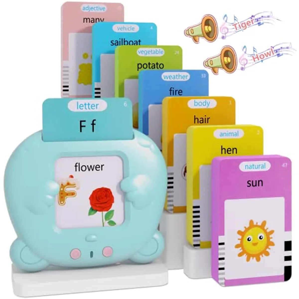 Talking Flash Cards Early Educational Toys.
