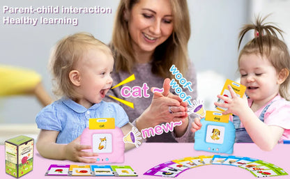 Talking Flash Cards Early Educational Toys.