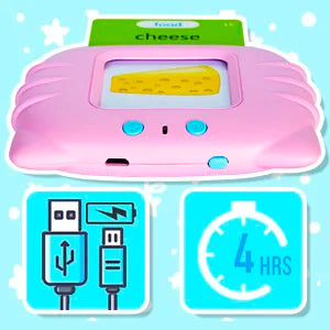 Talking Flash Cards Early Educational Toys.