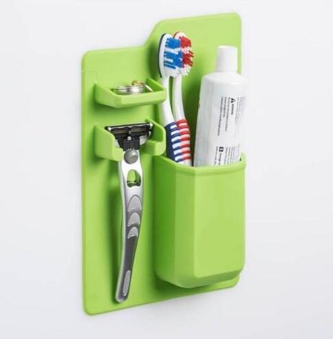 No-Drill Silicone Shower Organizer – Space-Saving Storage