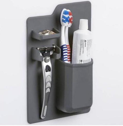No-Drill Silicone Shower Organizer – Space-Saving Storage